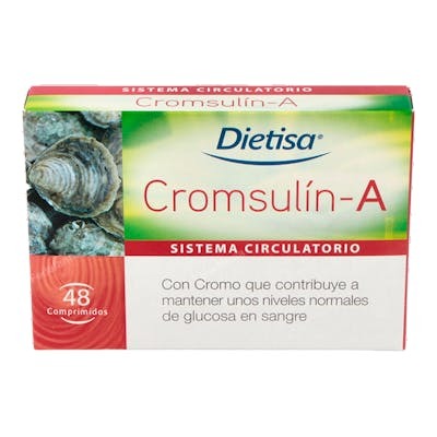 Dietisa (Dielisa) Cromsulin A (Diabetes) 48 comprimés – Complément alimentaire au chrome Dietisa (Dielisa) Cromsulin A (Diabetes) 48 comprimés – Complément alimentaire au chrome
