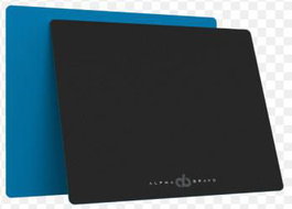 Veho Alpha Bravo Tapis de Souris Gaming, Surface Fine Polymer à 2 Couches pour Performance Optimum, Anti-Dérapage