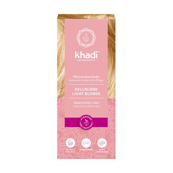 Khadi Herbal Color Rubio Claro 100g Khadi Herbal Color Rubio Claro 100g