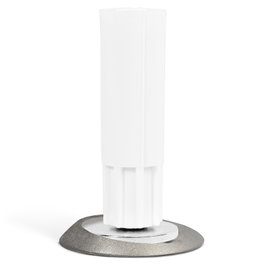 MANILLAS Stoppino-2 Tope magnétique de porte encastré gris métal