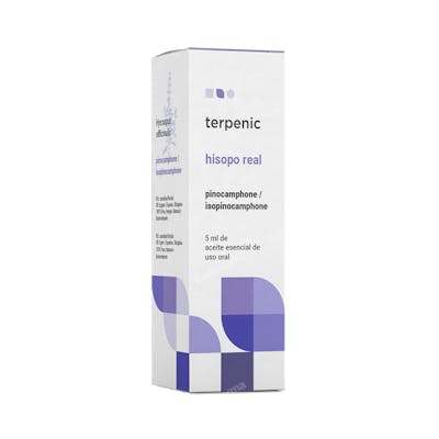 TERPENIC HISOPO REAL ACEITE ESENCIAL 5ml TERPENIC HISOPO REAL ACEITE ESENCIAL 5ml