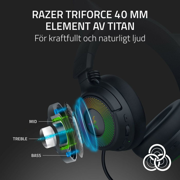 Casque Razer RZ04-05170300-R3M1 Noir