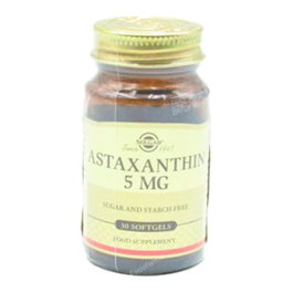 SOLGAR Complexe d'Astaxanthine 5 mg 30 capsules molles