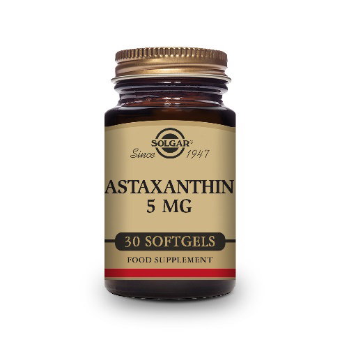 SOLGAR Complexe d'Astaxanthine 5 mg, 30 capsules molles