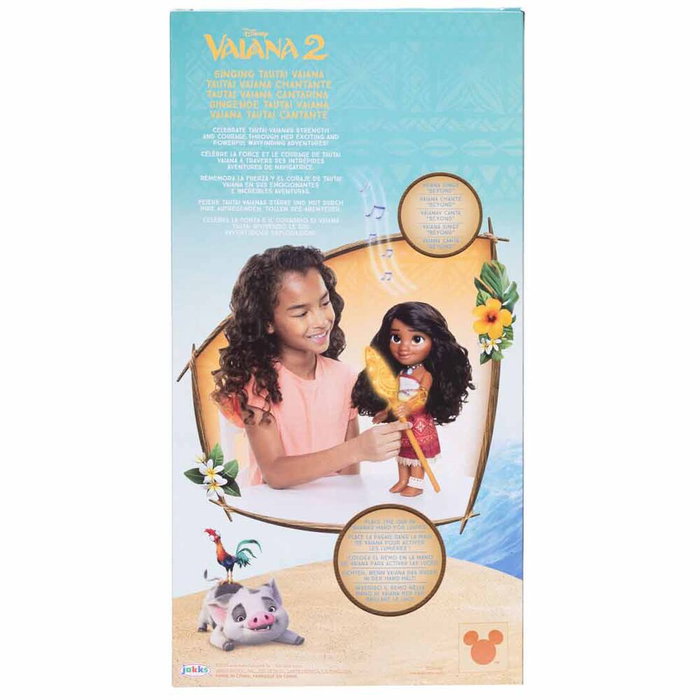 JAKKS PACIFIC Poupée Vaiana Moana 2 Disney 38cm avec son