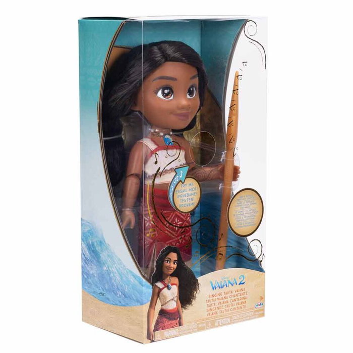 JAKKS PACIFIC Poupée Vaiana Moana 2 Disney 38cm avec son