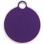 Plaque d'identification pour collier Imarc Circle Lila