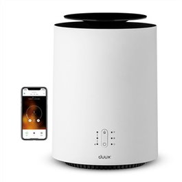 Duux DXCH08 Calefactor Threesixty 2 Smart - Chauffage d'appoint céramique 1800W pour pièce jusqu'à 30m², connecté via app, blanc