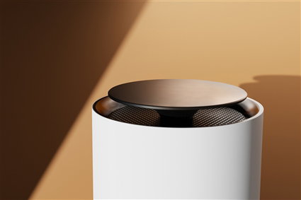 Duux DXCH08 Calefactor Threesixty 2 Smart - Chauffage d'appoint céramique 1800W pour pièce jusqu'à 30m², connecté via app, blanc