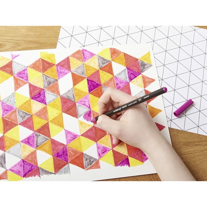 Marqueur Edding 1300 Jaune (10 Unités) Marqueur Edding 1300 Jaune (10 Unités)