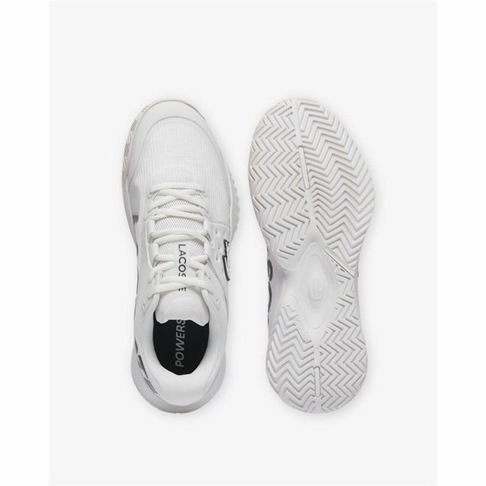 Chaussures de Tennis pour Femmes Lacoste Power Serve Blanc