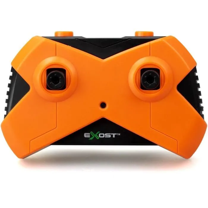 EXOST - Voiture Télécommandée Phantom Force 1/16 - Modèle RC 28-5 cm - 10 km/h - Technologie 2.4 GHz pour 10 Pilotes - Couleurs Violet et Orange - Pour Enfants dès 5 ans EXOST - Voiture Télécommandée Phantom Force 1/16 - Modèle RC 28-5 cm - 10 km/h - Technologie 2.4 GHz pour 10 Pilotes - Couleurs Violet et Orange - Pour Enfants dès 5 ans