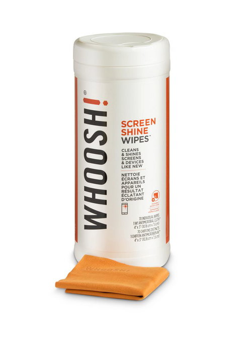 Whoosh! Lingettes de nettoyage pour écran, pack de 70 Whoosh! Lingettes de nettoyage pour écran, pack de 70