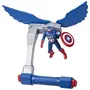 Hasbro Figurine Captain America Commande de Vol - Epic Hero Series Marvel Captain America: Brave New World - Jouet Super-Héros Enfant dès 4 ans