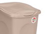 Stefanplast Pongotodo Primavera 25L Marron Plastique 28 x 40 x 36 cm (Set de 6)