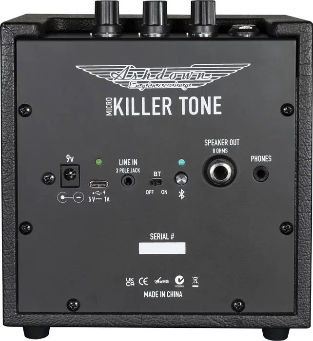 Ashdown Micro Killer 4 - Ampli guitare 3W avec HP 3" - Ultra compact