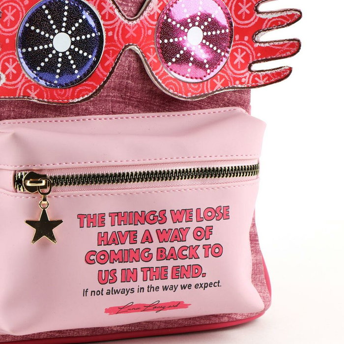 Cerdá Sac à dos polipiel Harry Potter Luna Lovegood mode casual couleur Fuchsia