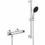 Grohe Ensemble de douche Vitalio Start 110 avec mitigeur thermostatique et barre 60cm - Chromé