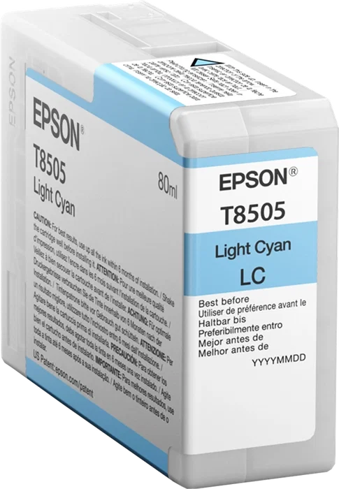 Epson T8505 Cartouche d'encre Cian clair 80 ml