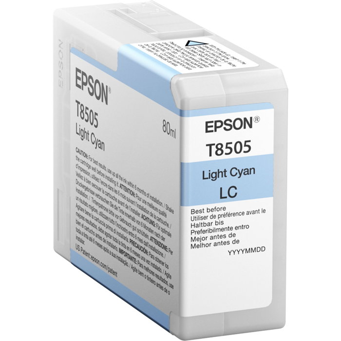Epson Cartouche d'encre T8505 Cyan clair 80ml