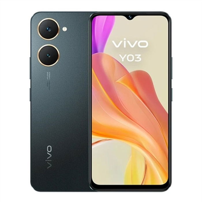 Smartphone Vivo Y03 6,56" MediaTek Helio G85 4 GB RAM 128 GB Noir Smartphone Vivo Y03 6,56" MediaTek Helio G85 4 GB RAM 128 GB Noir
