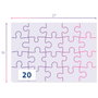 Clementoni Lot de 2 Puzzles La Reine des Neiges 2 - 2x20 pièces