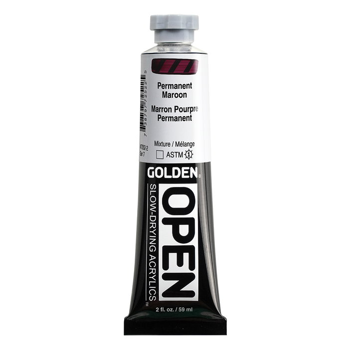 Golden OPEN Peinture Acrylique Marron Permanent 59 ml Golden OPEN Peinture Acrylique Marron Permanent 59 ml