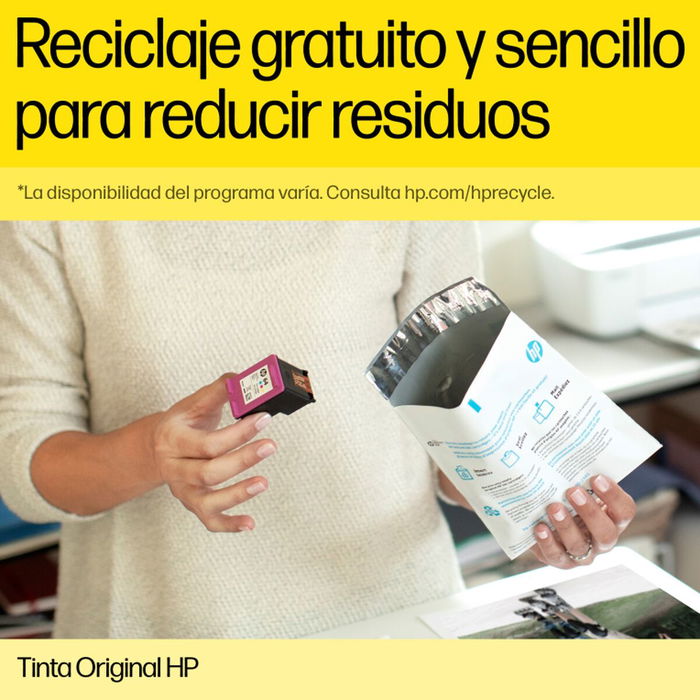 Cartouche d'encre originale HP T0B29A Jaune