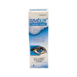 Naviblef - Mousse de Soin Quotidien pour Lentilles de Contact, 50 ml
