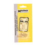 WOLFPACK LINEA PROFESIONAL Pasador avec base plastique 35 mm latonado