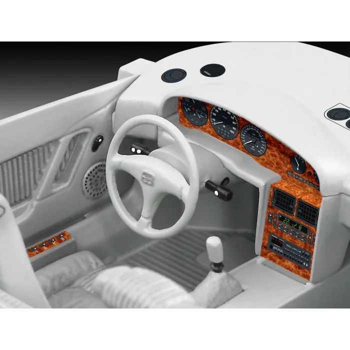 Revell Maquette à monter Bugatti EB 110 - Model Set avec colle et peintures - 1/24