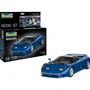 Revell Maquette à monter Bugatti EB 110 - Model Set avec colle et peintures - 1/24