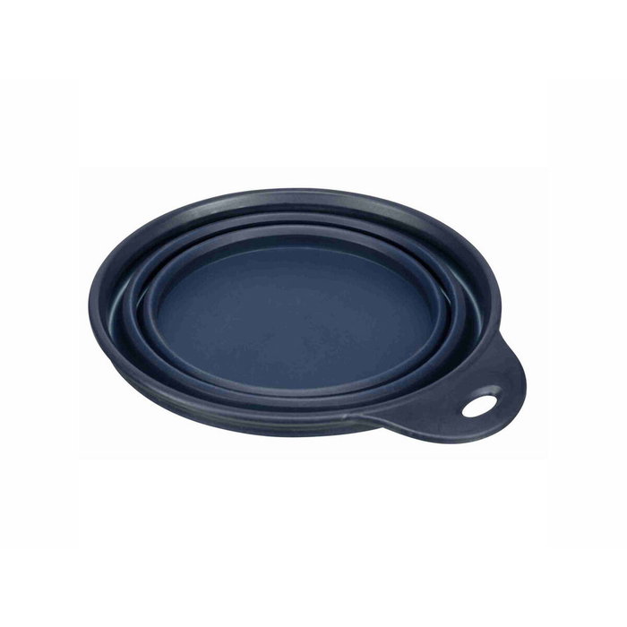 Gamelle Pliable pour Animaux Domestiques Trixie Travel Silicone 1 L Vert