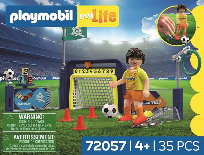 Playmobil 72057 My Life Centre d'entraînement de football