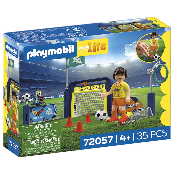 Playmobil 72057 My Life Centre d'entraînement de football
