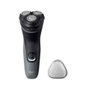 Philips S1142/00 Rasoir électrique Shaver 1000 S1142 Noir - 27 lames PowerCut, lavable, batterie NiMH 40 min, charge 8h