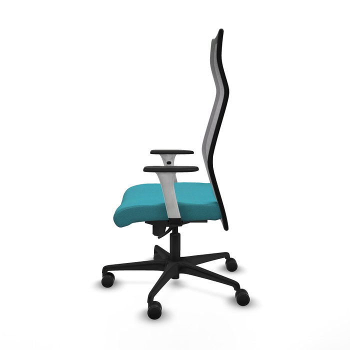 Piqueras y Crespo Chaise de Bureau Albacete Turquoise et Noir Piqueras y Crespo Chaise de Bureau Albacete Turquoise et Noir