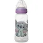 Thermobaby Biberon 360 ml Lilo & Stitch avec tétine en silicone et système Anti-Coliques, sans BPA, pour nourrissons