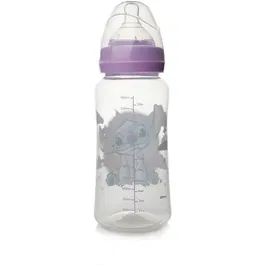 Thermobaby Biberon 360 ml Lilo & Stitch avec tétine en silicone et système Anti-Coliques, sans BPA, pour nourrissons