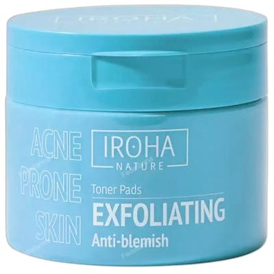Iroha ACNE PRONE SKIN Disques toniques exfoliants (50 unités)
