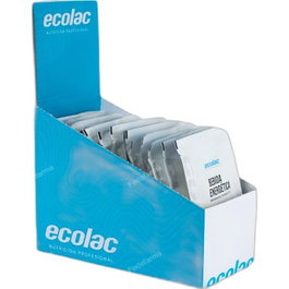 ECOLAC Boisson Énergisante Saveur Cerise avec Caféine, Pack de 15x80g