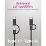 Icy IB-LAN301-C3 Adaptateur USB Type-C / Type-A vers LAN 2,5 Gbit