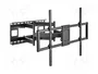 GEMBIRD Support mural noir pour écrans 60-120 pouces