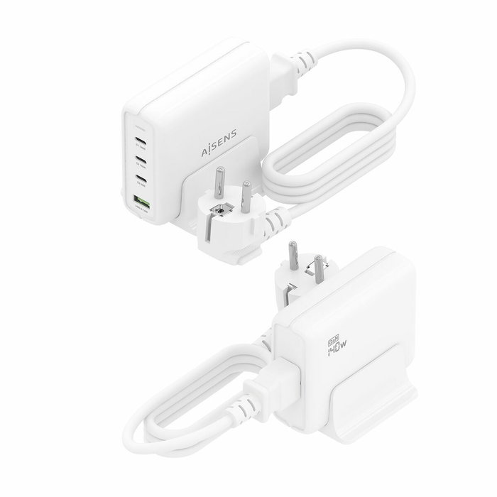 Chargeur mural Aisens GAN Blanc 140 W