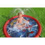 Bestway Piscine Gonflable avec Arroseur Spiderman D165 cm +2 Ans Jardin 98792
