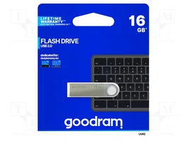 GOODRAM Clé USB 16GB Argent USB 2.0