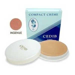 Cedib Compact Crème Ingenue-3 - Maquillage Crème-Poudre Fin pour Tous Types de Peau et Peaux Sensibles