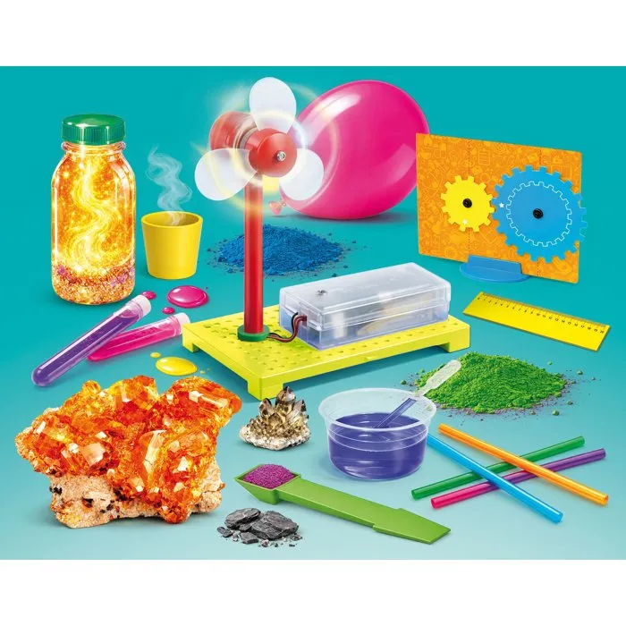 Lisciani Giochi I'm A Genius Laboratoire de Sciences - Coffret de 50 expériences