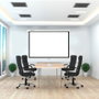 Phoenix Technologies - Pantalon de projection manuelle 200 x 200 cm 112" blanc mate