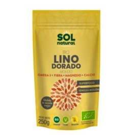 SOLNATURAL Graines de lin doré concassées BIO 250g